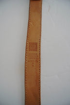 Vintage Gap Cow Hair Leather Belt, Made in USA