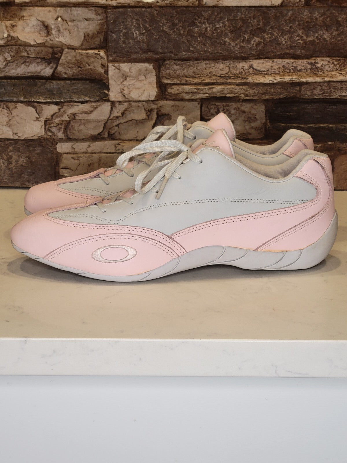 Oakley Leather Low Top Sneakers - Women's Size 10.5