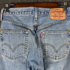 Levi's 501 Jeans - Light Wash Blue Straight Leg