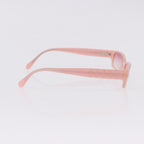 Chanel Pink Plastic CC Sunglasses