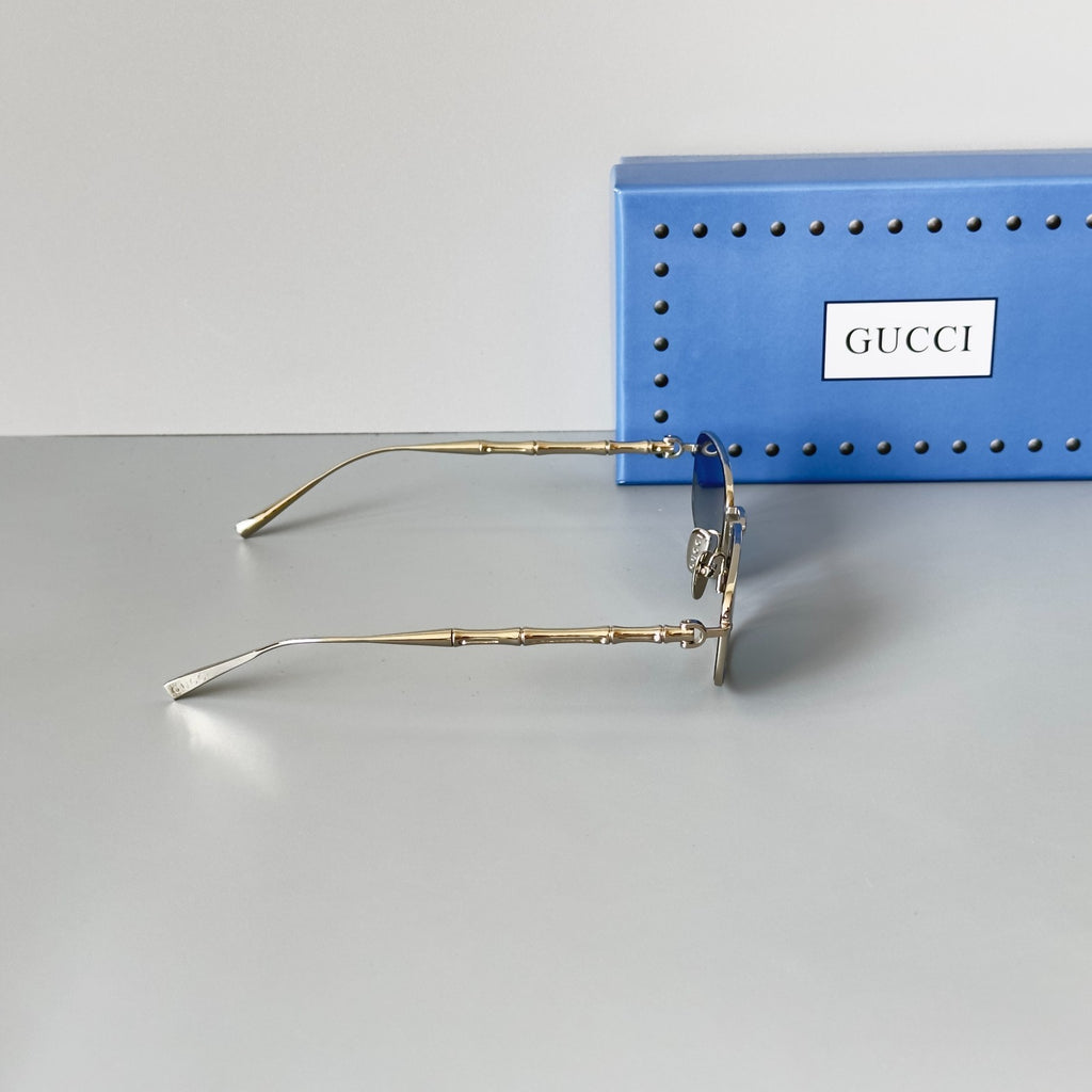Gucci GG2155/S Silver Frame Sunglasses