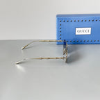 Gucci GG2155/S Silver Frame Sunglasses