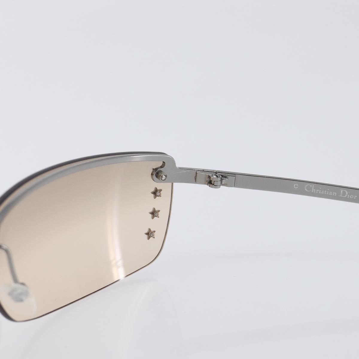 Christian Dior Sunglasses, Brown Metal Frame
