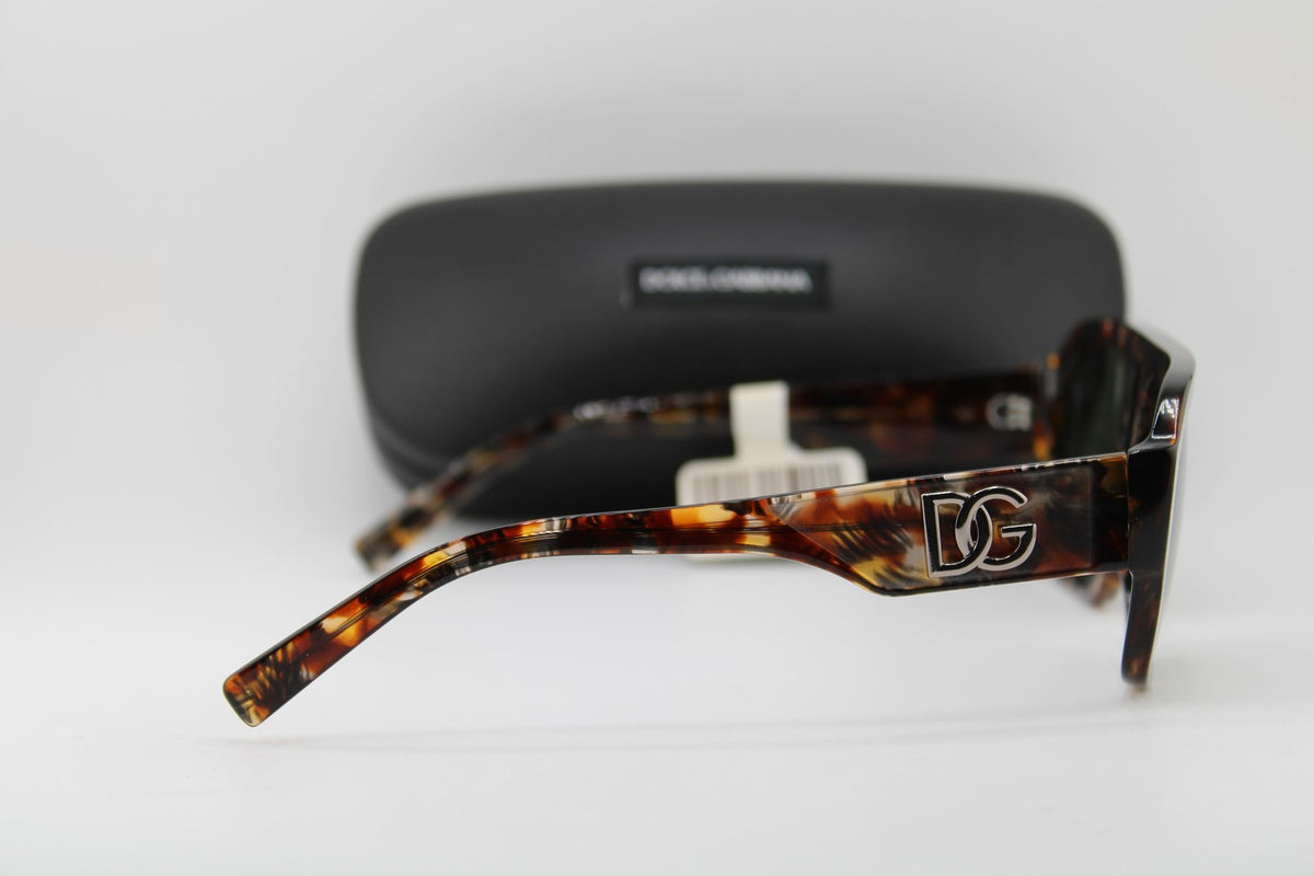 Dolce & Gabbana DG 4403 Black Brown Marble Sunglasses
