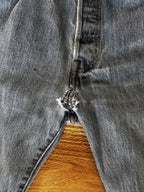 Levi's 501 Straight Fit Denim Jeans, Blue Light Wash