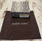 Judith Leiber Beaded Clutch, Gold Multicolor Floral