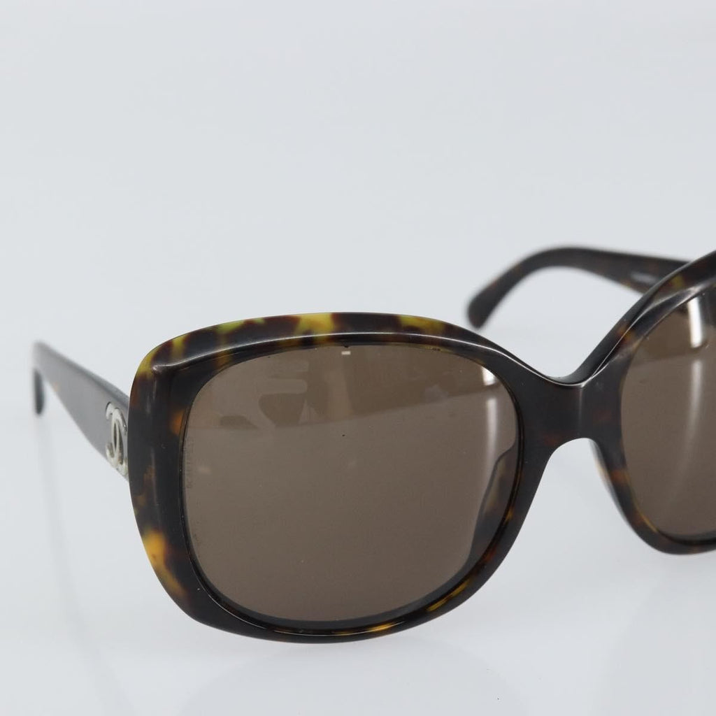 Chanel Black Plastic CC Sunglasses