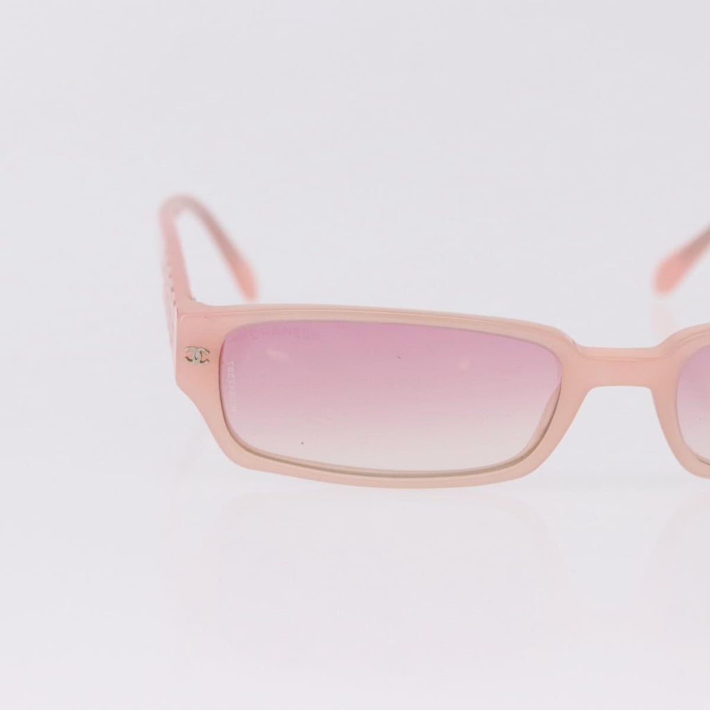 Chanel Pink Plastic CC Sunglasses