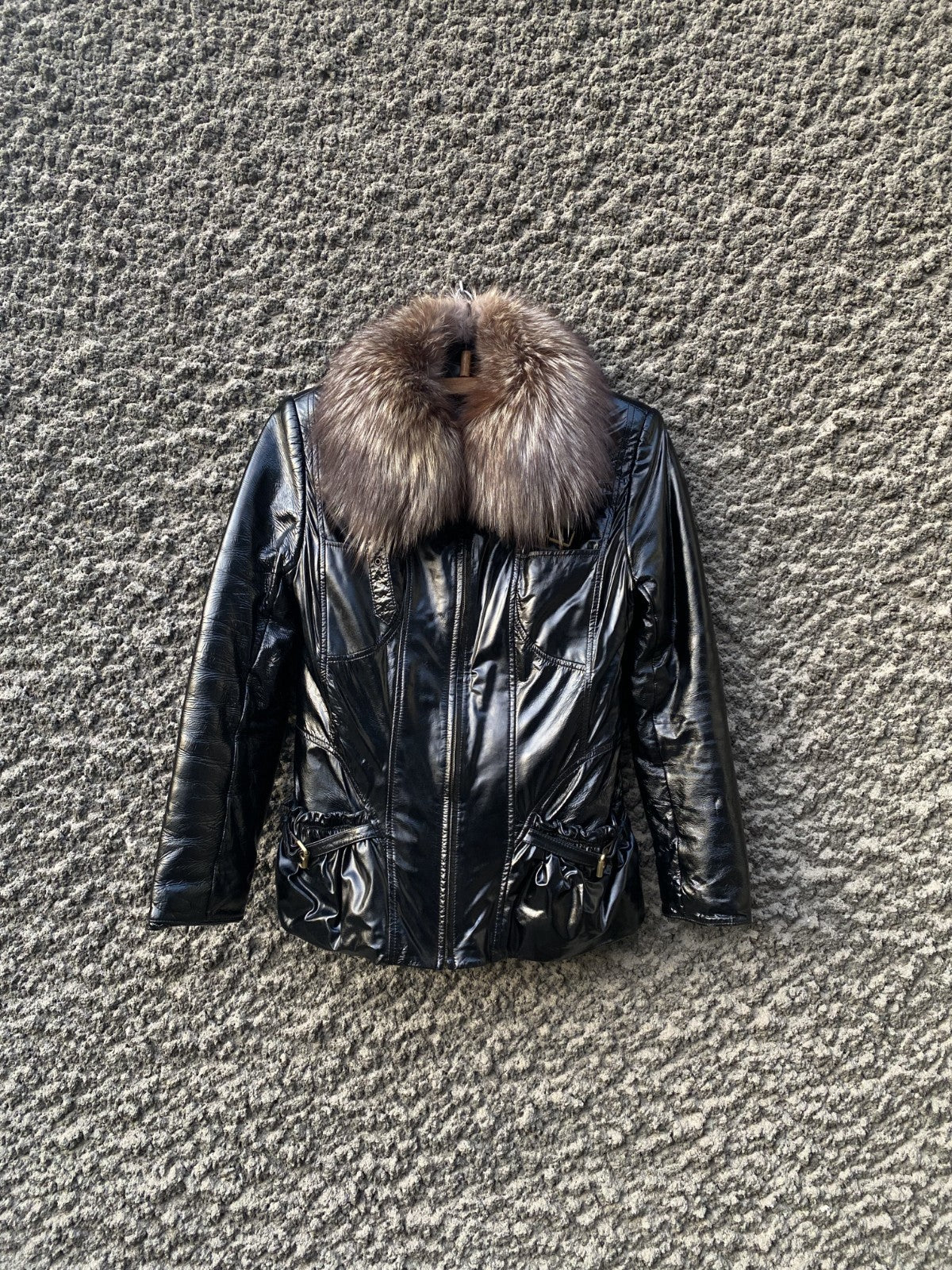 Vintage 90s Japanese Avant Garde Style Leather Jacket