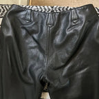Vintage Y2K Bebe Low Waist Flared Leather Suede Pants (S0)