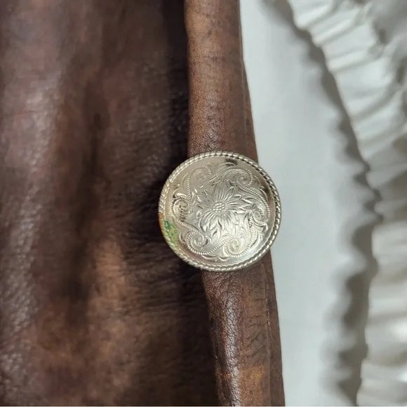 Vintage Agatha Blois Lace-Up Flare Pants