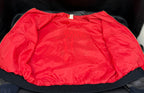 Nike Air Varsity Jacket, Red & Black Wool and Leather
