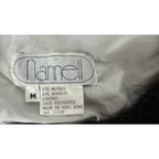 Nannell Mohair Sweater Coat, Cream & Black Striped Yoke