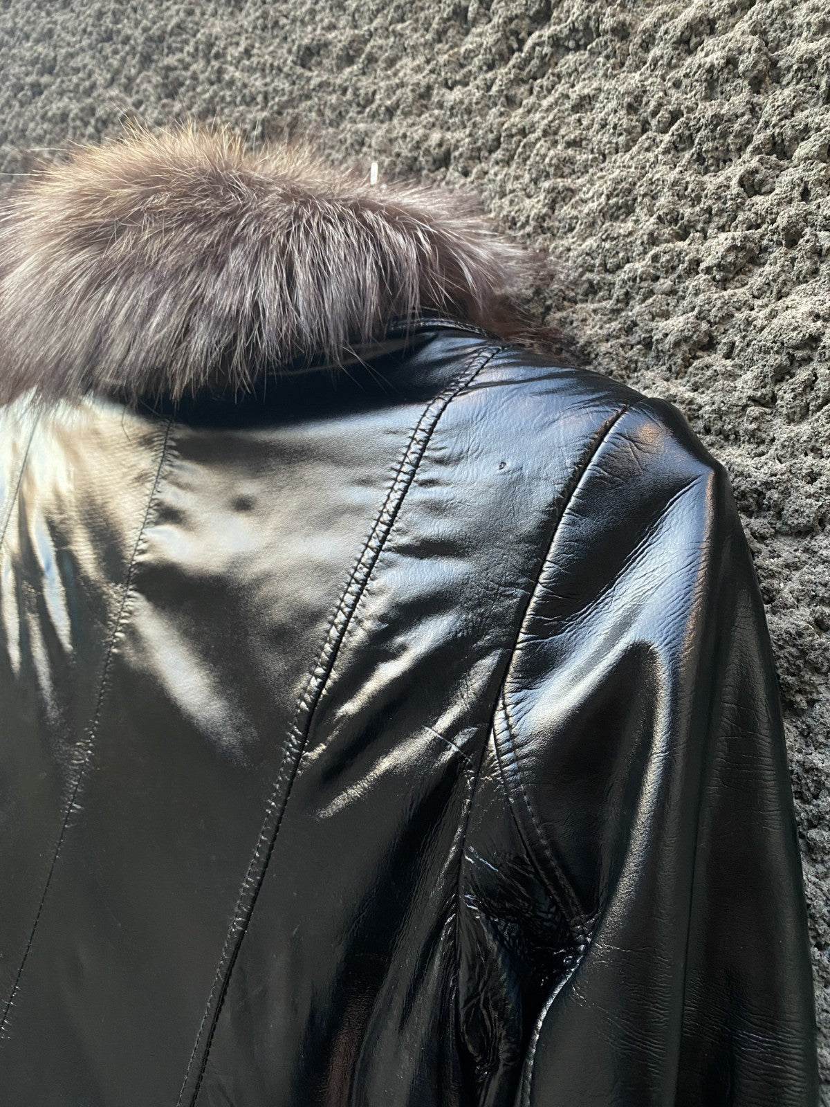 Vintage 90s Japanese Avant Garde Style Leather Jacket