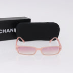 Chanel Pink Plastic CC Sunglasses