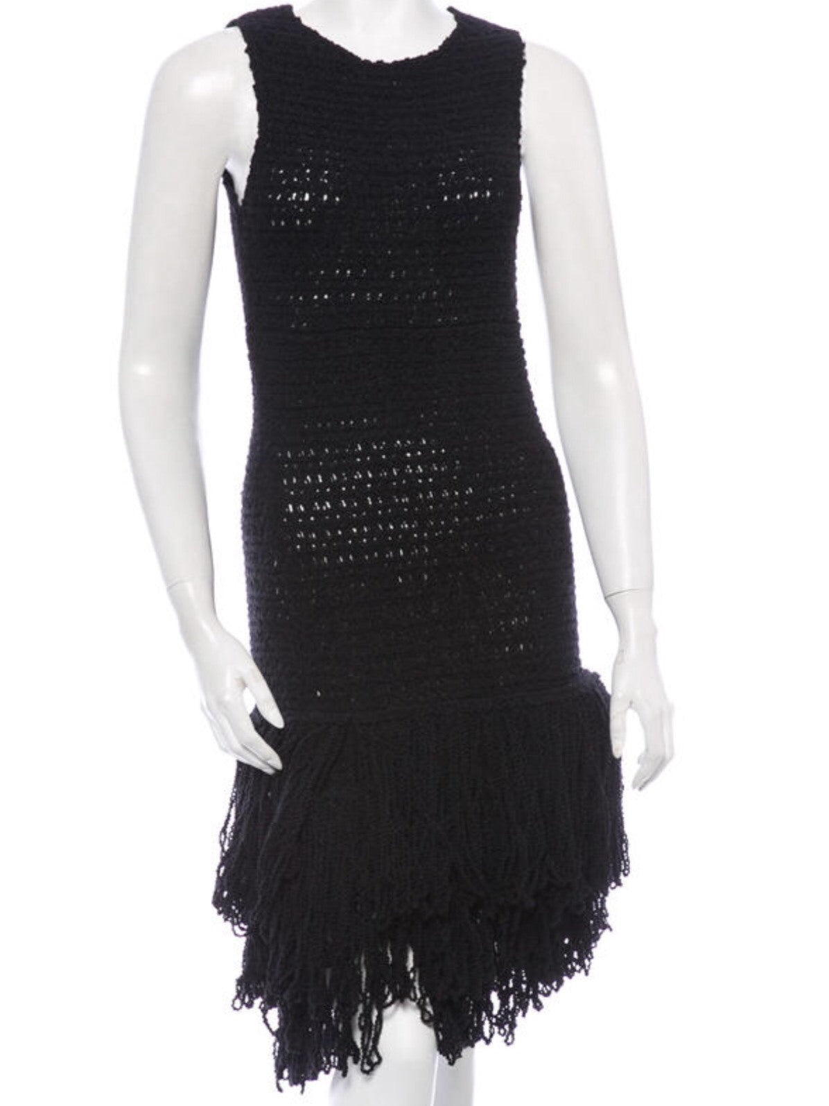 Christian Dior by John Galliano Knitted Fringe Dress, Winter 2007