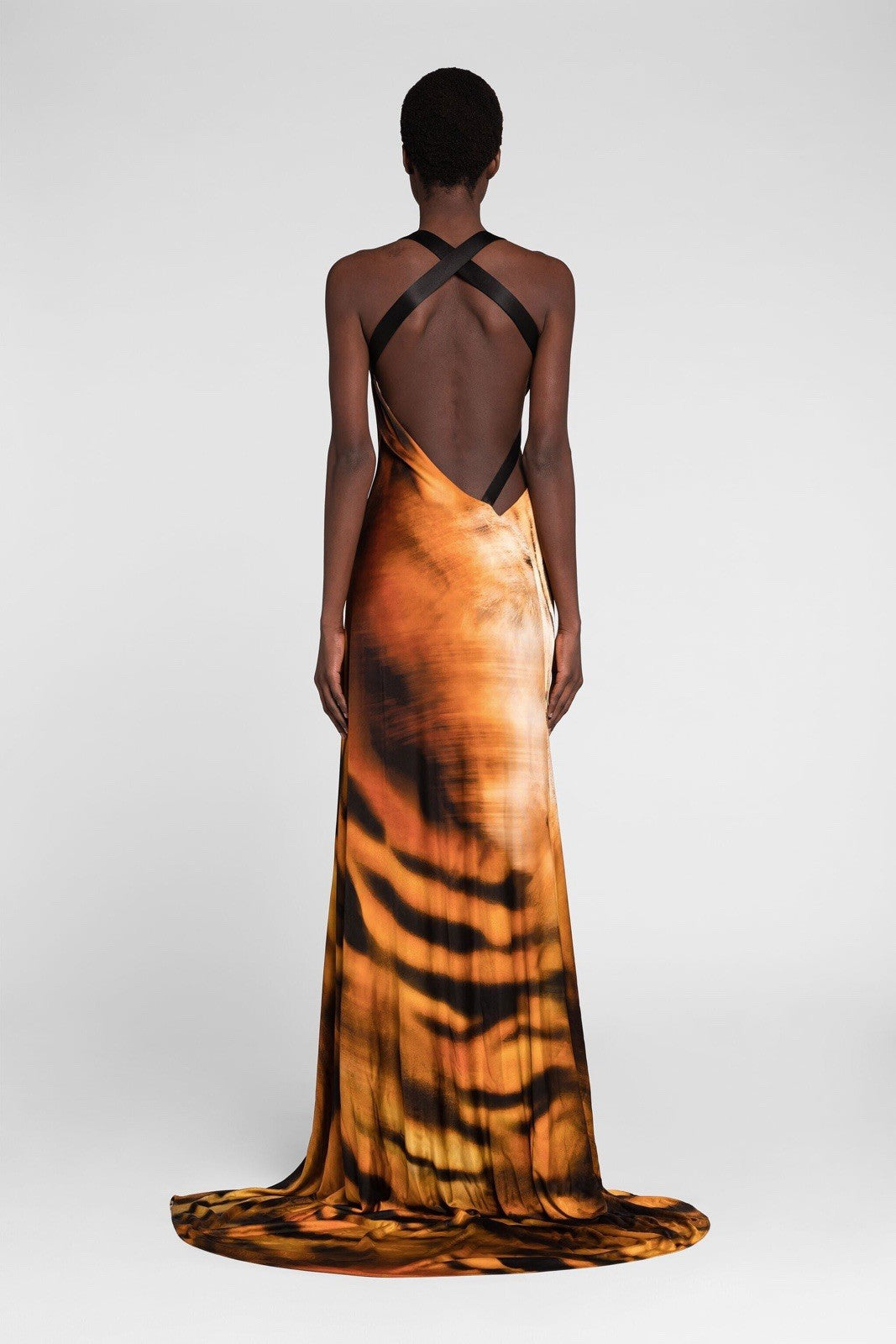 Roberto Cavalli Tiger Print Dress