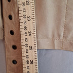 Wilsons Leather Maxima Beige Belted Short Leather Jacket