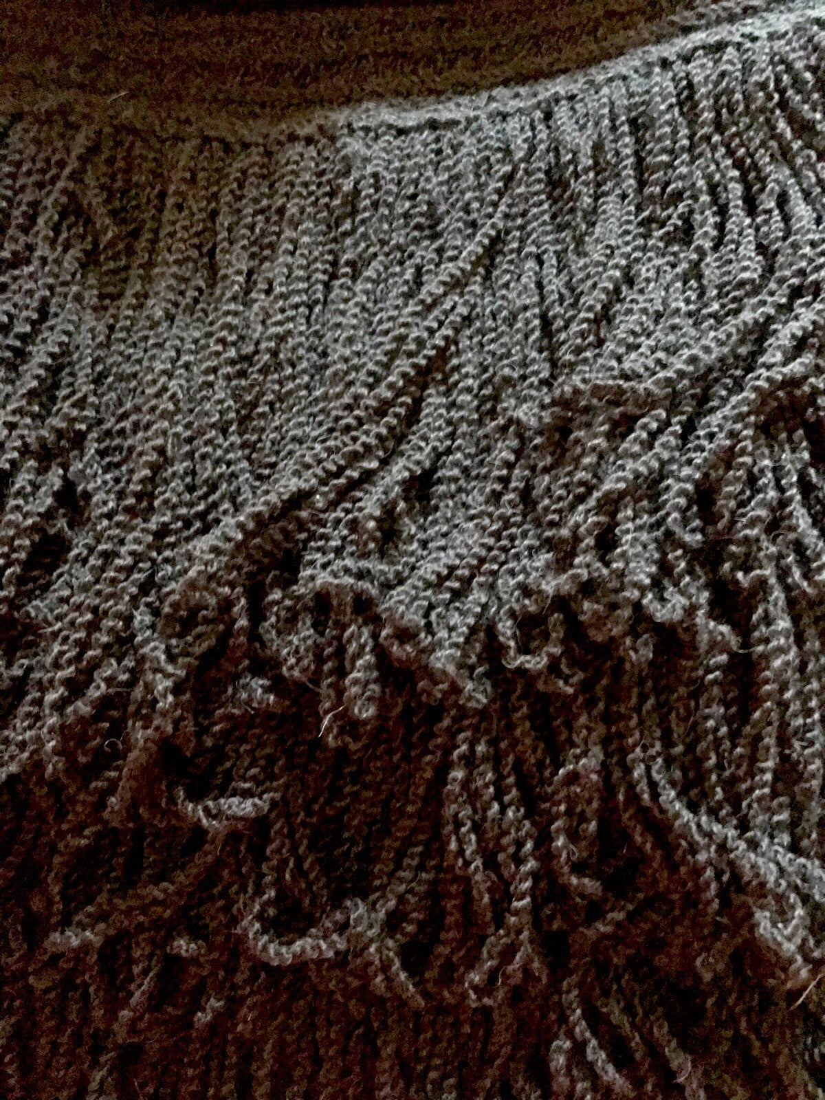Christian Dior by John Galliano Knitted Fringe Dress, Winter 2007