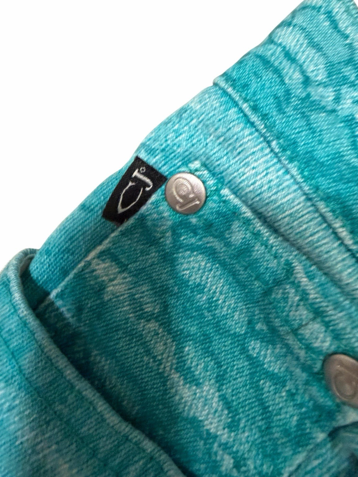 Just Cavalli Blue Python Print Jeans