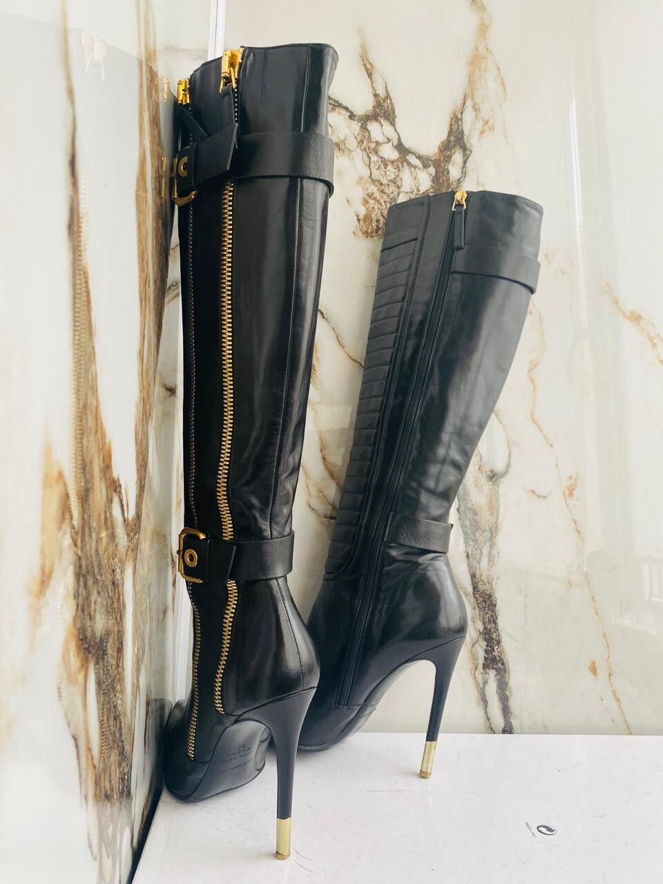 Gianmarco Lorenzi Heeled Boots, Size 37