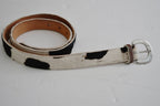 Vintage Gap Cow Hair Leather Belt, Made in USA