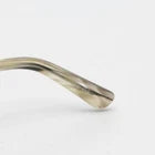 Vintage Gucci Silver Marina Metal Rimless Gray Gradient Sunglasses