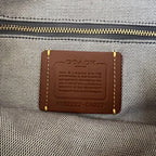 Coach Soft Tabby Blue Cherry Embroidered Shoulder Bag