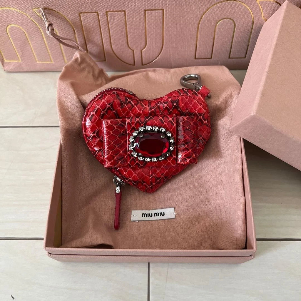 Vintage Miu Miu Leather Coin Purse Rare