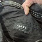 Vintage Guias Black Fur Tote