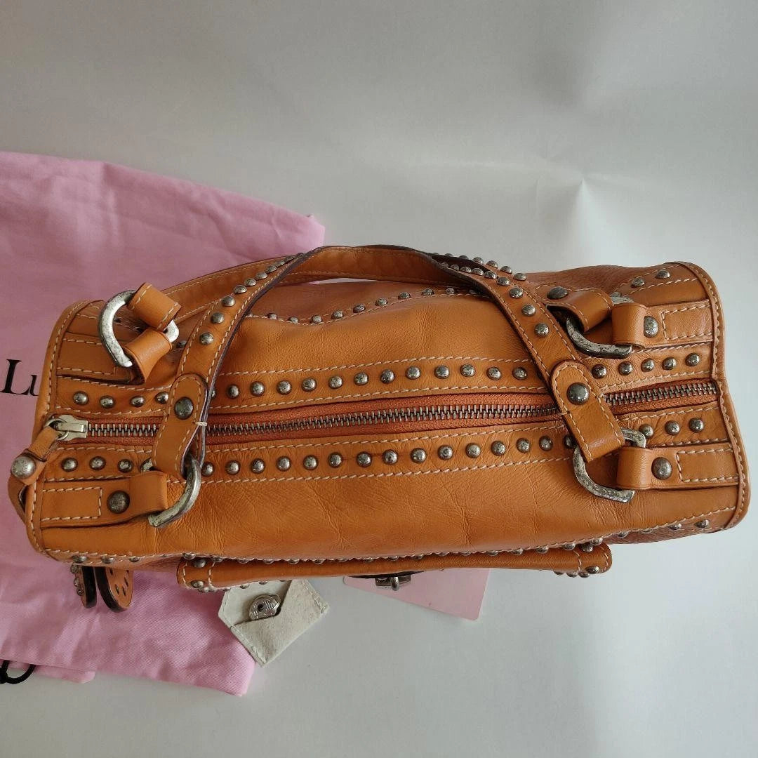 Vintage Luella Leather Studded Handbag