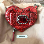 Vintage Miu Miu Leather Coin Purse Rare