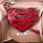 Vintage Miu Miu Leather Coin Purse Rare