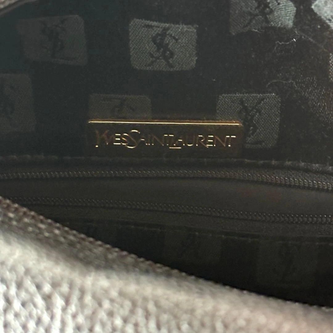 Vintage Japanese YSL Cutout Vanity Handbag