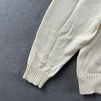 Vintage Polo Ralph Lauren Mock Neck Cotton Knit Sweater