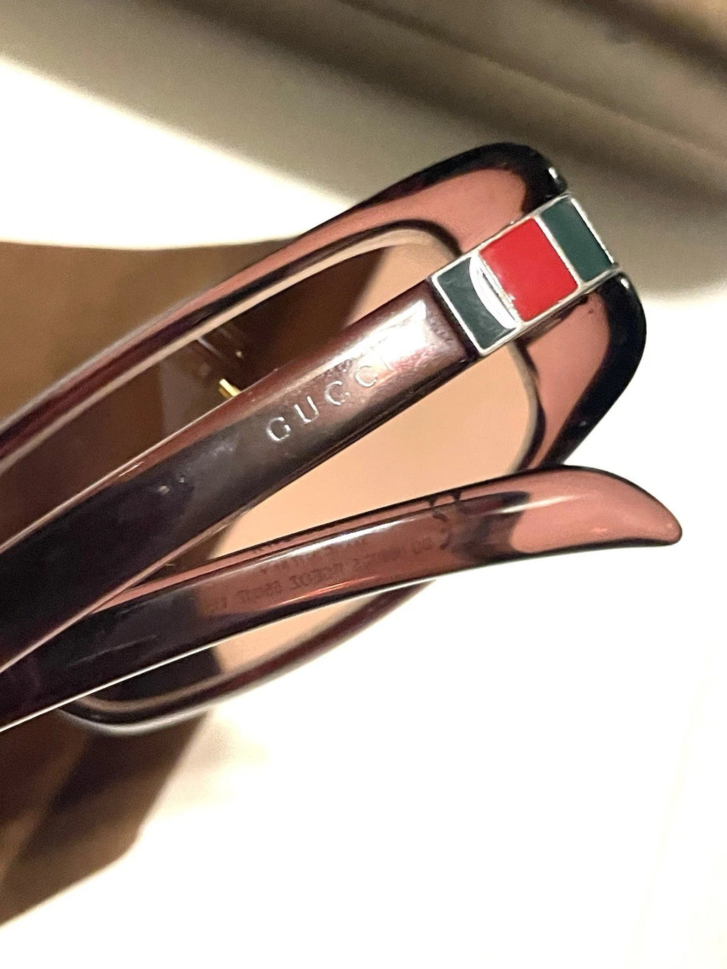 Vintage Brown Gucci Sunglasses GG1188/N S