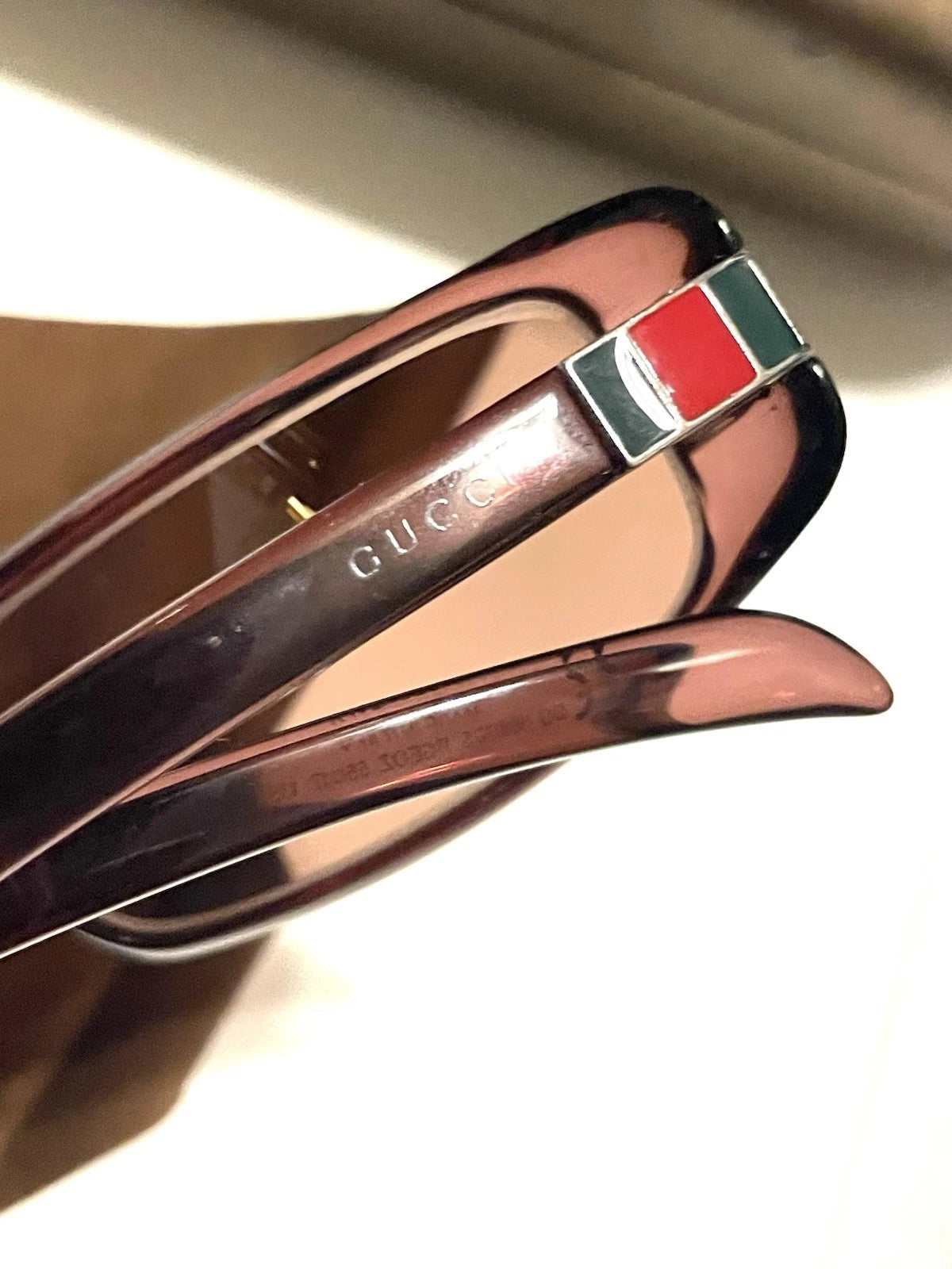 Vintage Brown Gucci Sunglasses GG1188/N S