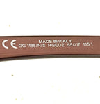 Vintage Brown Gucci Sunglasses GG1188/N S