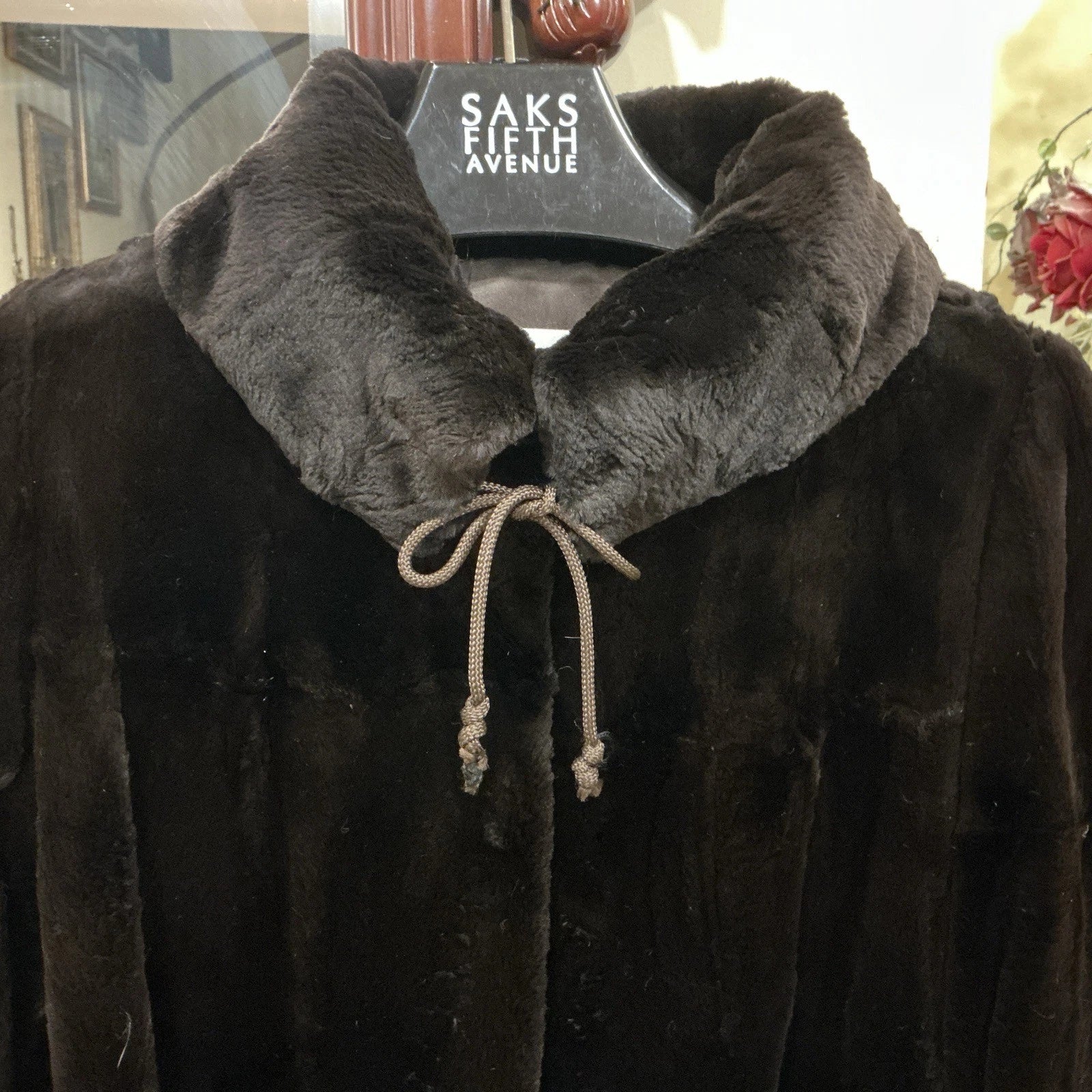 Vintage Real Mink Fur Coat (XS)