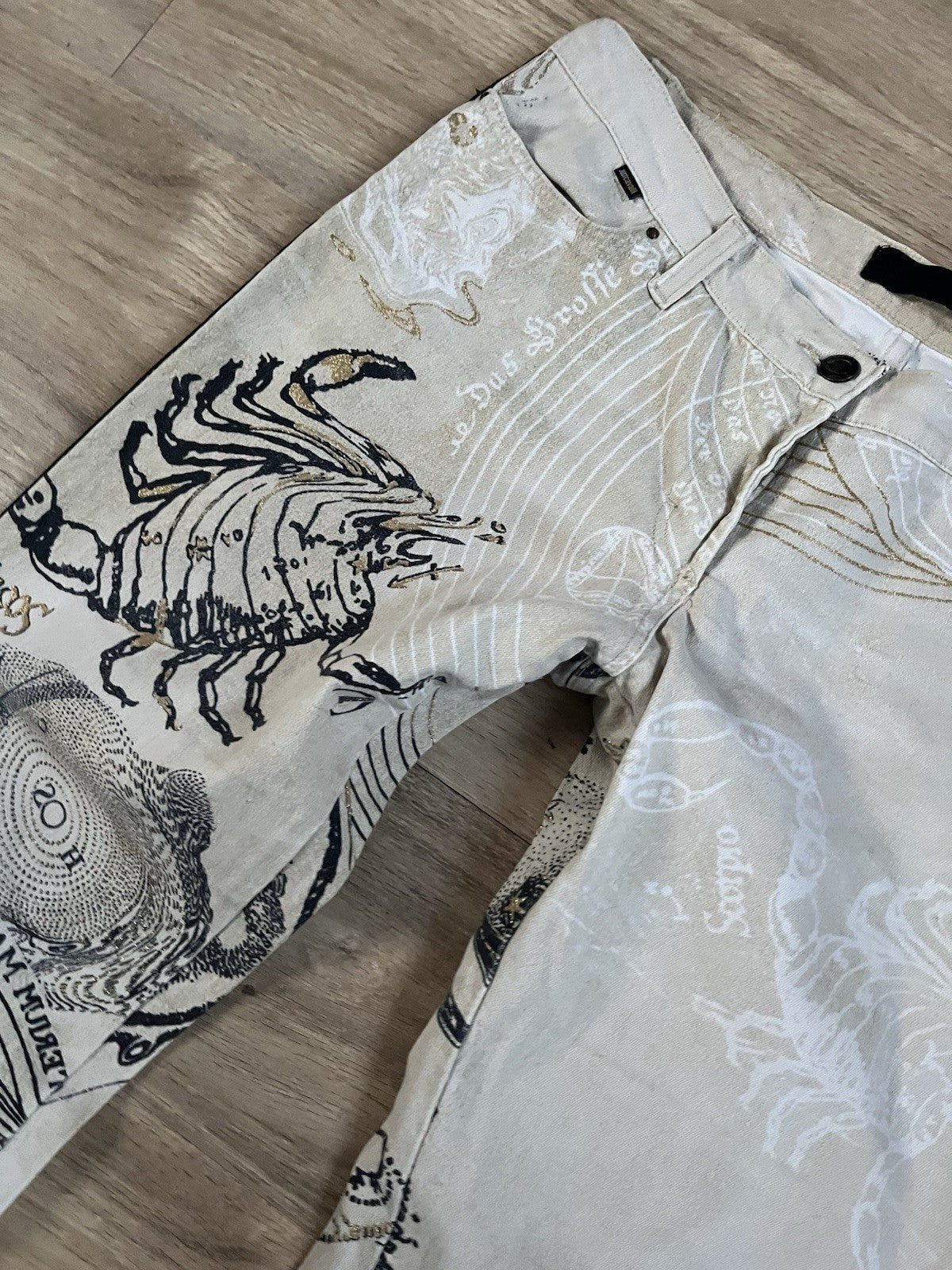 roberto cavalli jeans astrology 00s