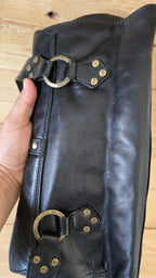 Y2k  Vintage Balenciaga Handbag Black Made In Spain