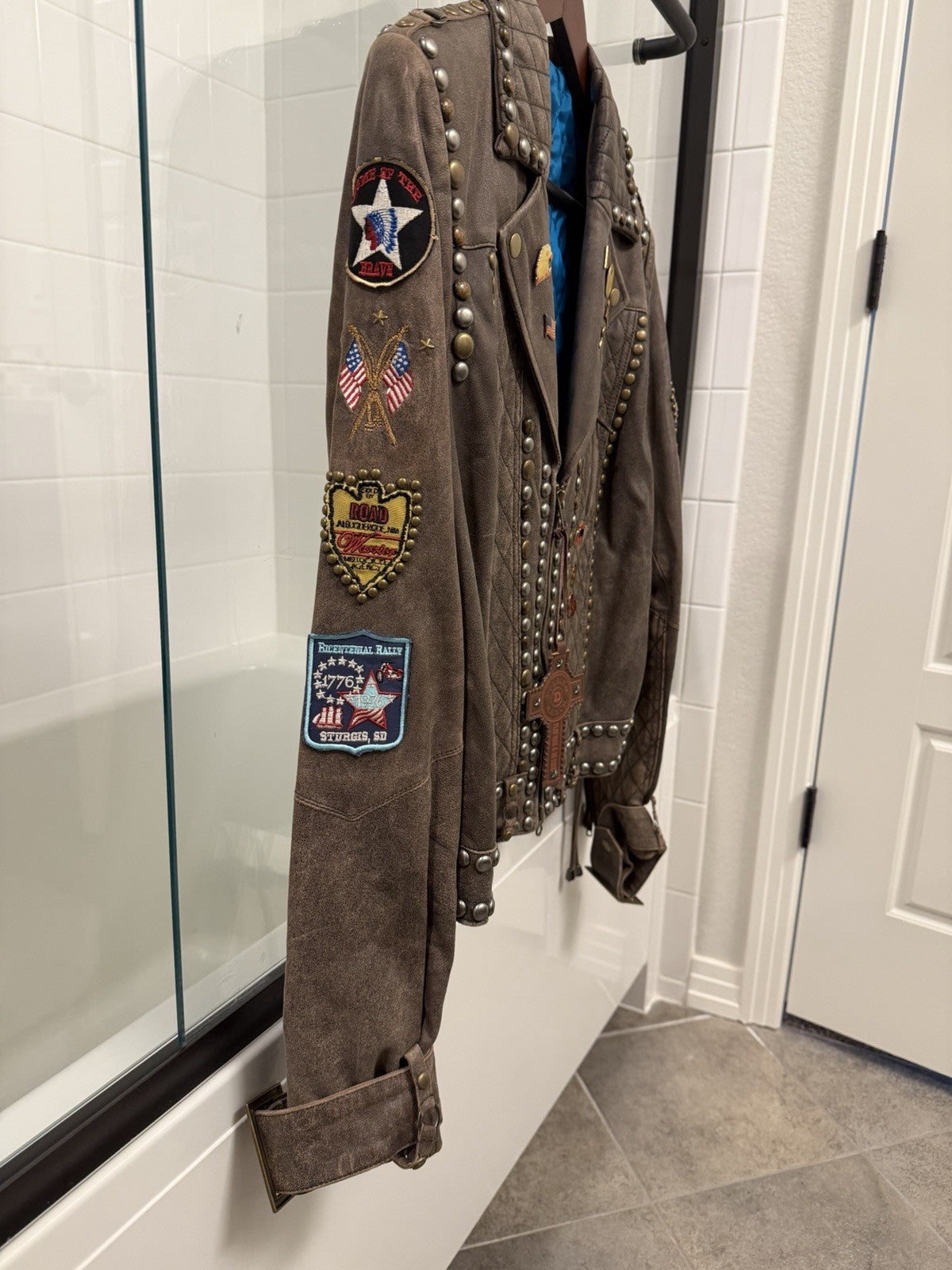 Double D Ranch Leather Jacket XL