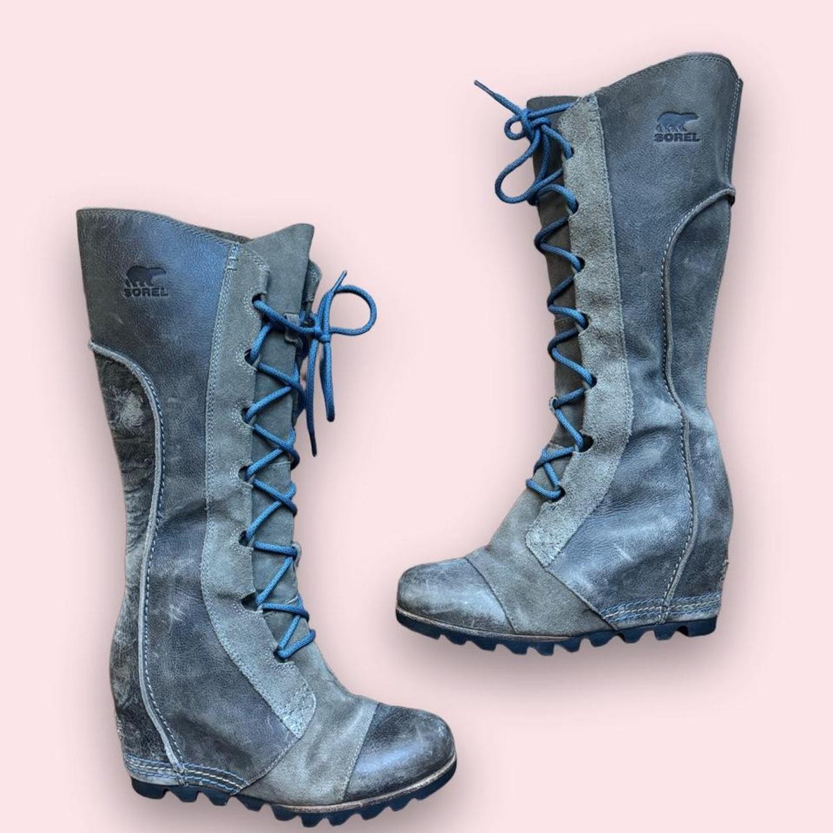 Sorel Women's Knee High Lace Up Boots Size 7