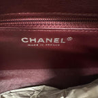Chanel Black Lambskin Shoulder Bag Chain Strap Used