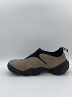 Oakley Moc Shoes Tan Suede & Black Slip-On Hiking Shoe Mocs Men's 11.5 Flesh X