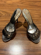 Marciano Leather Sole Women's Light Bronze Heels size 7M