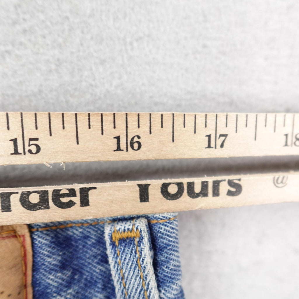 Vintage Levis Jeans Men 36x34 Blue Denim 501 Button Fly Faded Distressed 90s USA