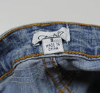Cache Y2K Embellished Flared Denim Jeans Size 8