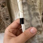 Roberto Cavalli 2003 Printed Denim Jacket and Jeans Set Distressed Floral