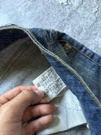 Vintage 00s Dolce&Gabbana Y2K Mega Flared Jeans Rare Womens Size 30 42